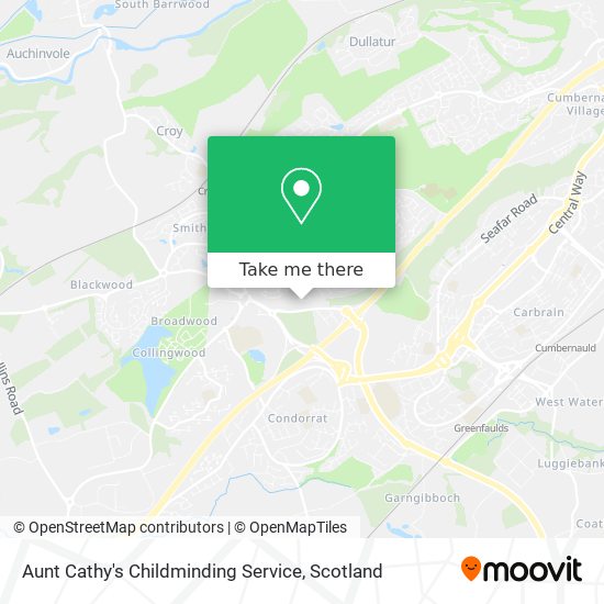 Aunt Cathy's Childminding Service map