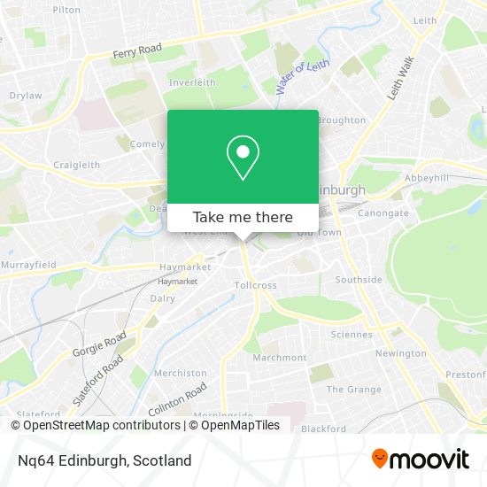 Nq64 Edinburgh map