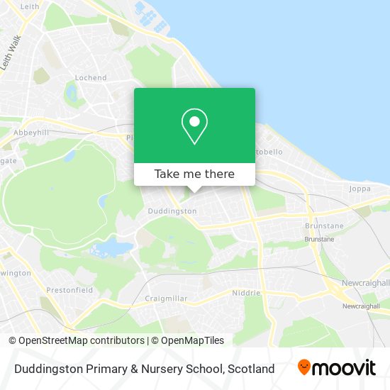 Duddingston Primary & Nursery School map