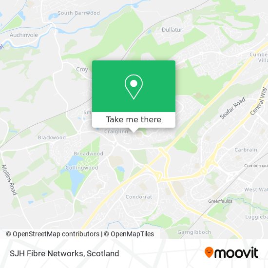 SJH Fibre Networks map