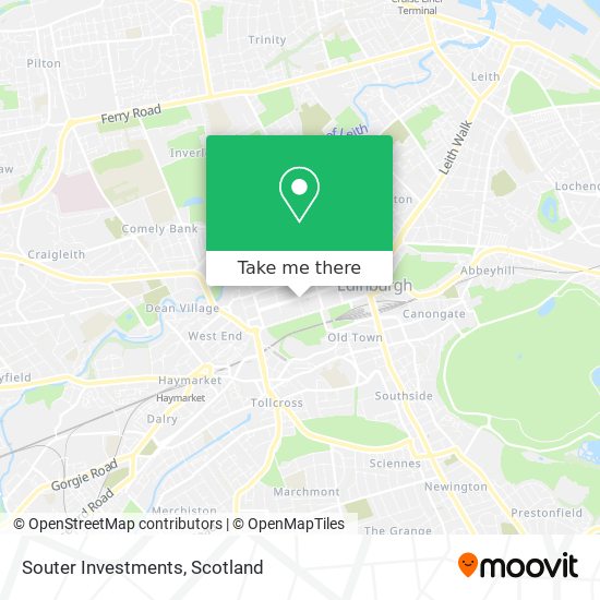 Souter Investments map