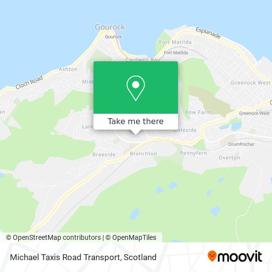 Michael Taxis Road Transport map