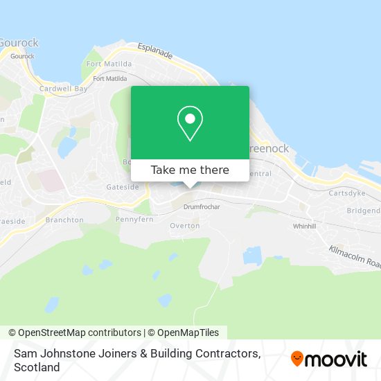 Sam Johnstone Joiners & Building Contractors map