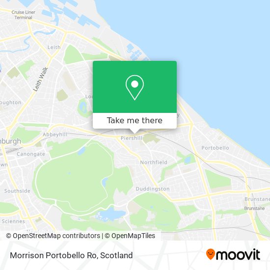 Morrison Portobello Ro map