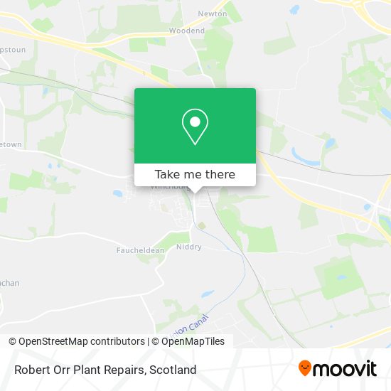 Robert Orr Plant Repairs map