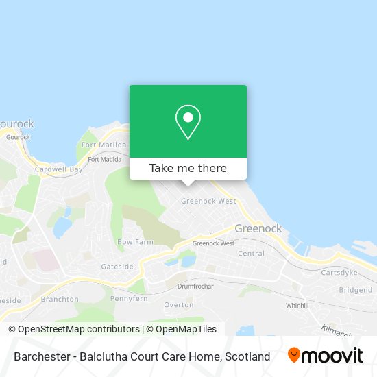 Barchester - Balclutha Court Care Home map