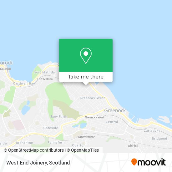 West End Joinery map