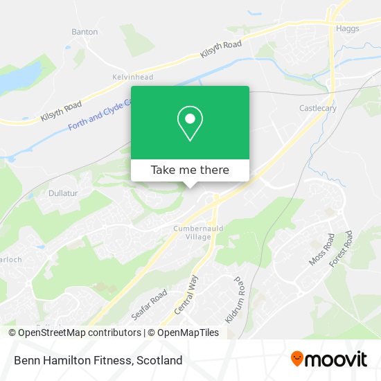Benn Hamilton Fitness map