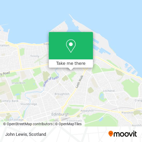 John Lewis map