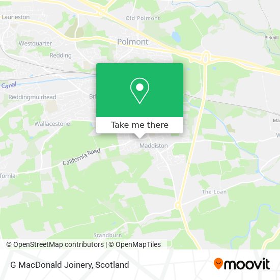 G MacDonald Joinery map