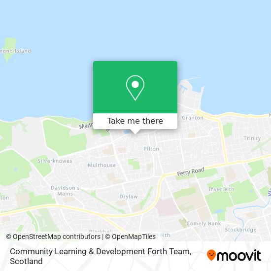 Community Learning & Development Forth Team map