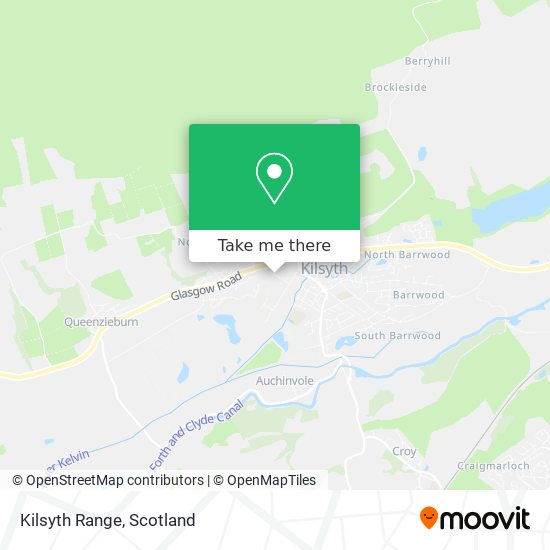 Kilsyth Range map