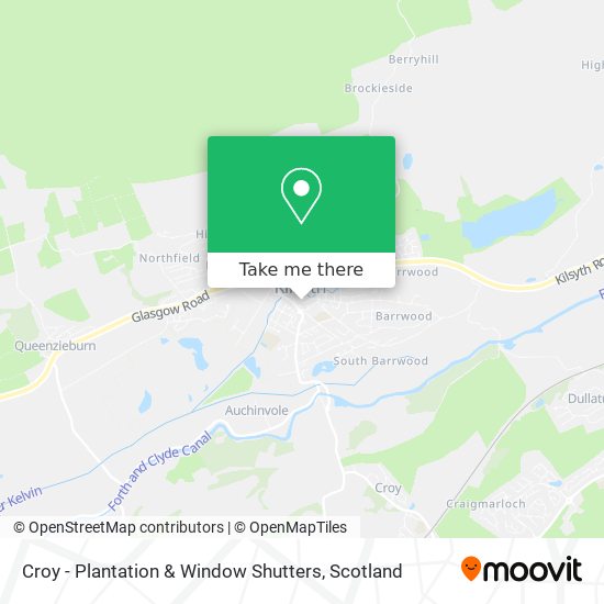 Croy - Plantation & Window Shutters map