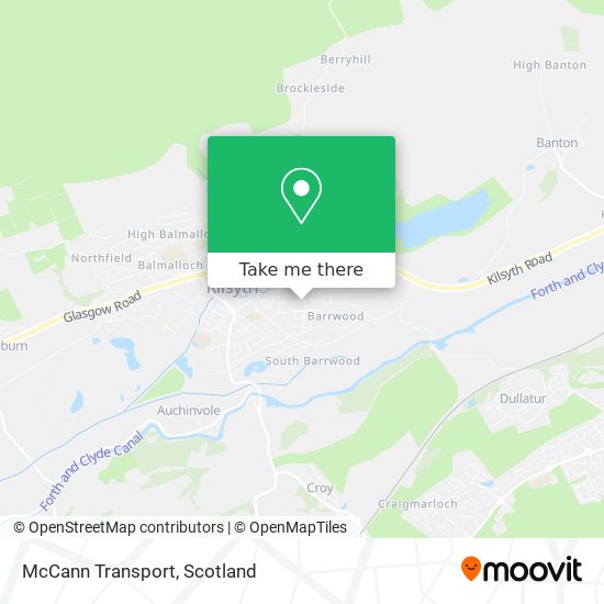 McCann Transport map