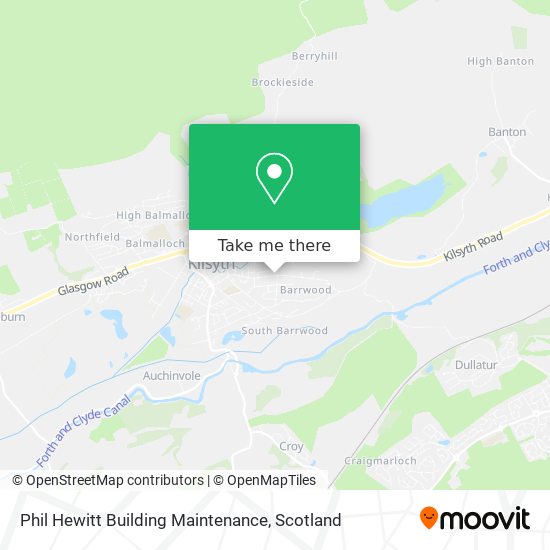 Phil Hewitt Building Maintenance map