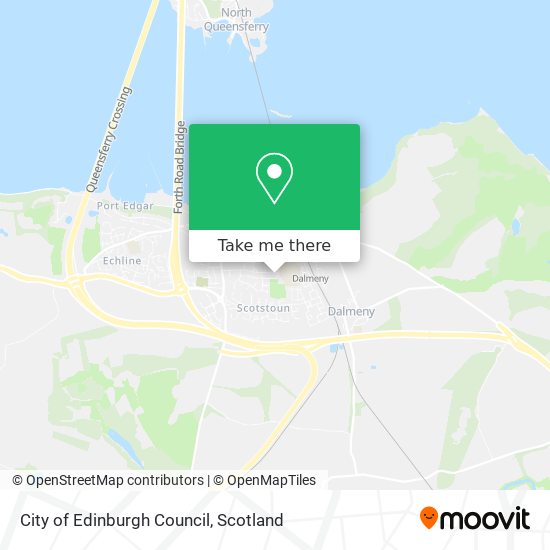 City of Edinburgh Council map