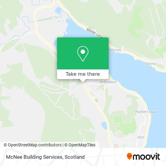 McNee Building Services map