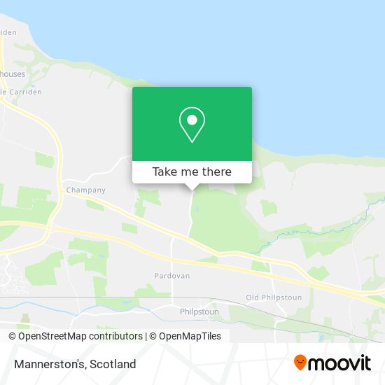 Mannerston's map