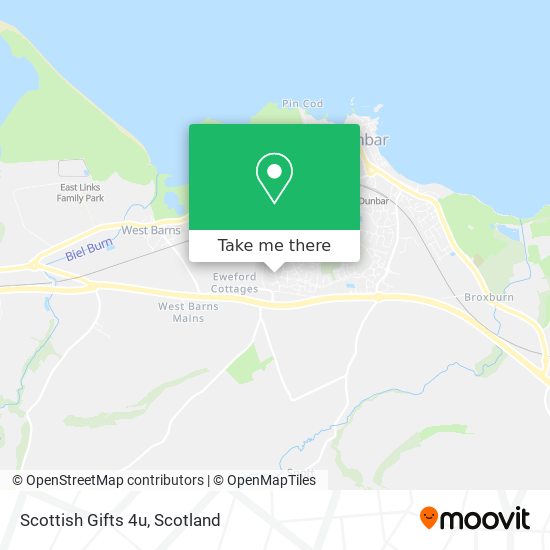 Scottish Gifts 4u map