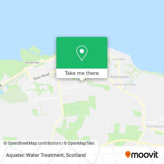 Aquatec Water Treatment map