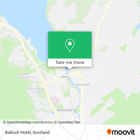 Balloch Hotel map