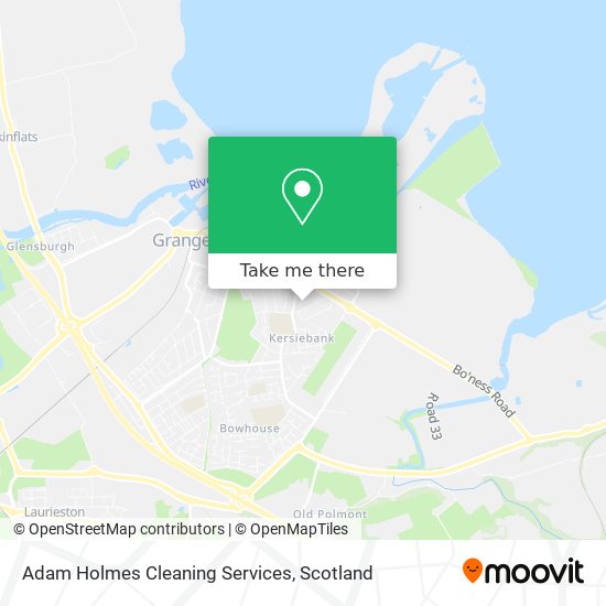 Adam Holmes Cleaning Services map