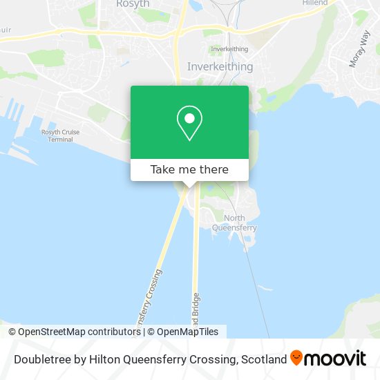 Doubletree by Hilton Queensferry Crossing map