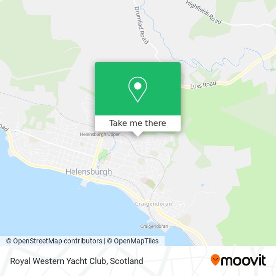 Royal Western Yacht Club map