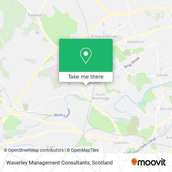 Waverley Management Consultants map