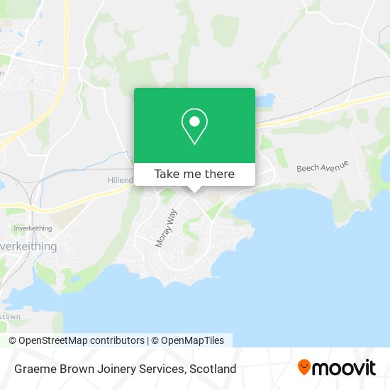 Graeme Brown Joinery Services map