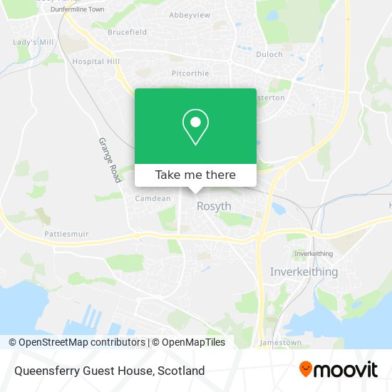 Queensferry Guest House map