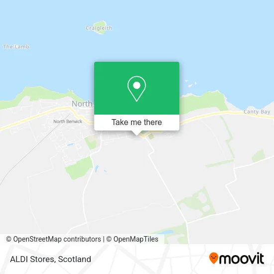 ALDI Stores map
