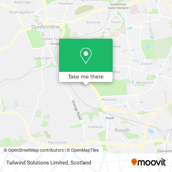 Tailwind Solutions Limited map