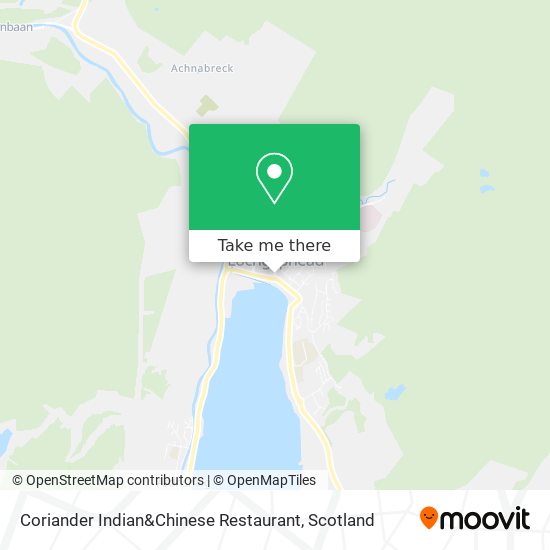 Coriander Indian&Chinese Restaurant map