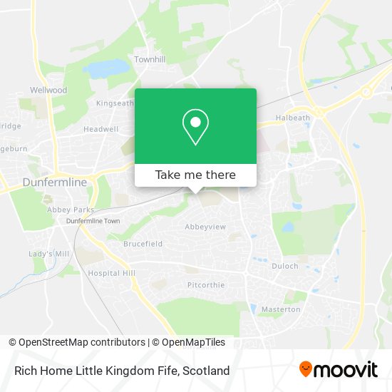 Rich Home Little Kingdom Fife map