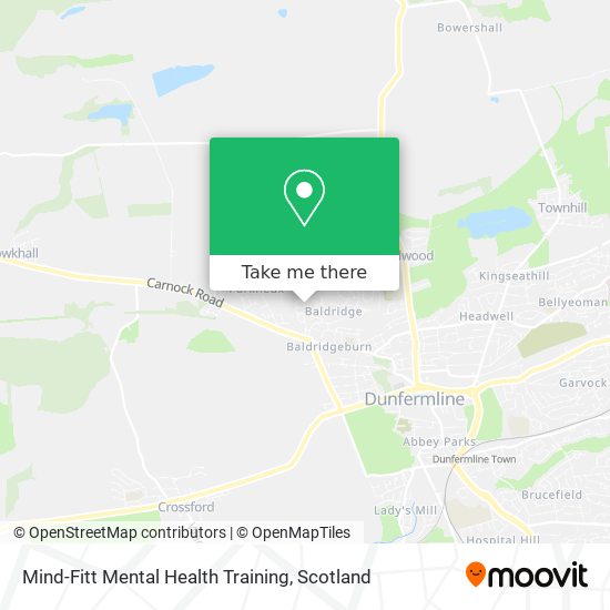 Mind-Fitt Mental Health Training map