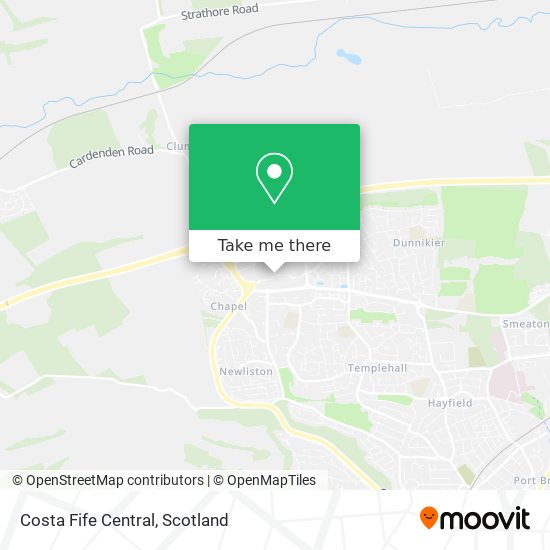 Costa Fife Central map