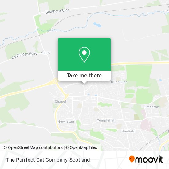 The Purrfect Cat Company map