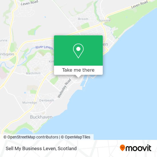 Sell My Business Leven map