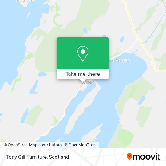 Tony Gill Furniture map