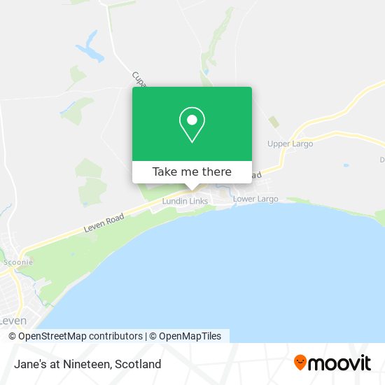 Jane's at Nineteen map