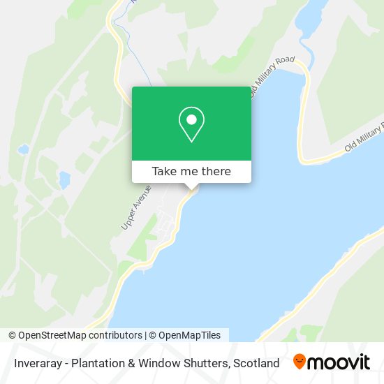 Inveraray - Plantation & Window Shutters map