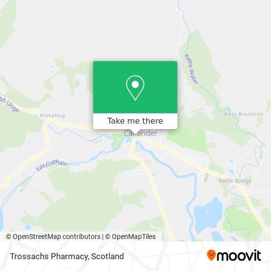 Trossachs Pharmacy map