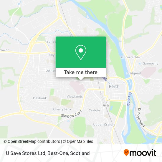 U Save Stores Ltd, Best-One map