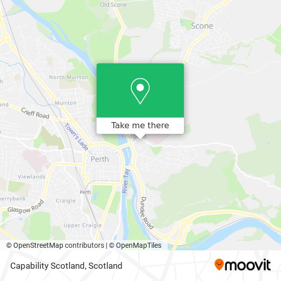 Capability Scotland map