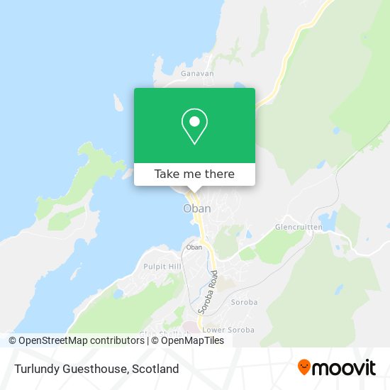 Turlundy Guesthouse map