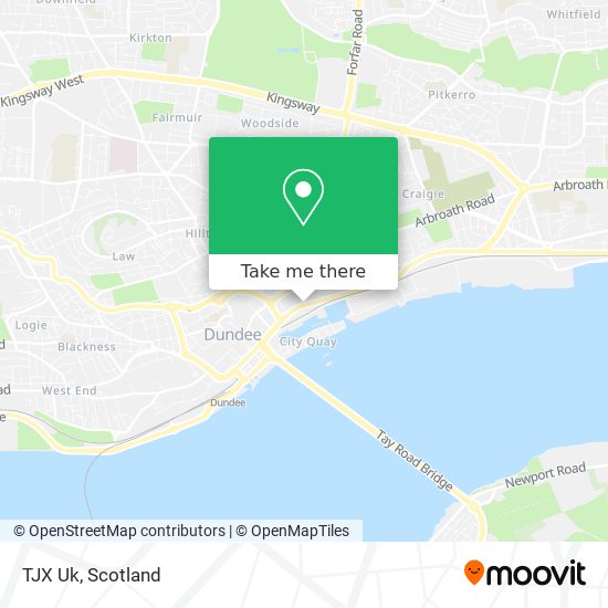 TJX Uk map