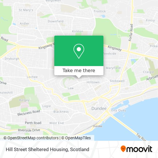 Hill Street Sheltered Housing map