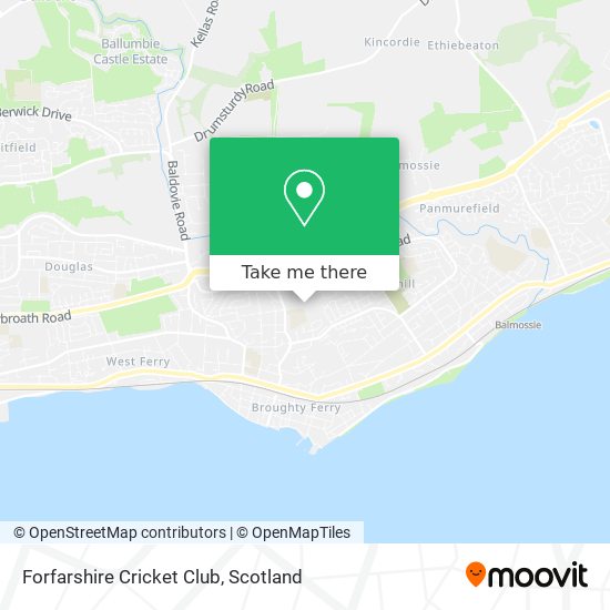 Forfarshire Cricket Club map