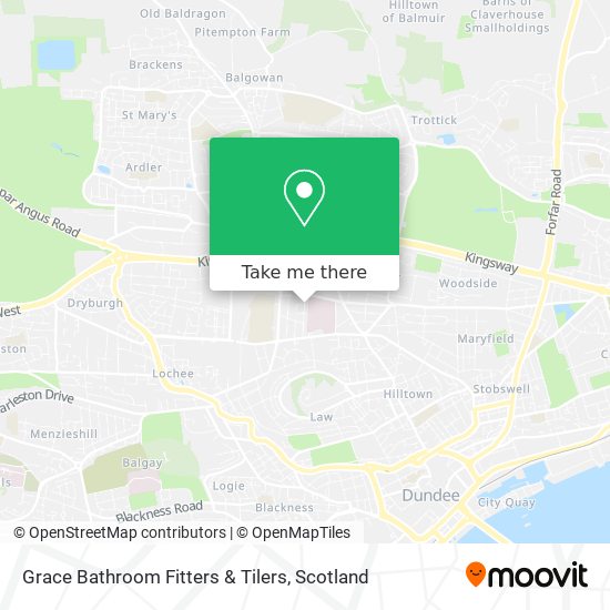 Grace Bathroom Fitters & Tilers map